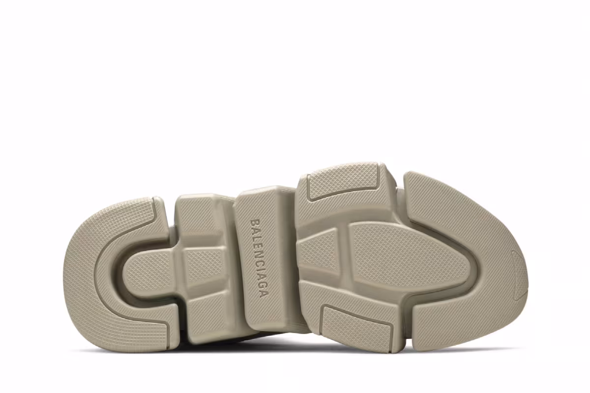 Balenciaga Women's Speed 2.0 Sneaker Allover Logo - Sand, view 5