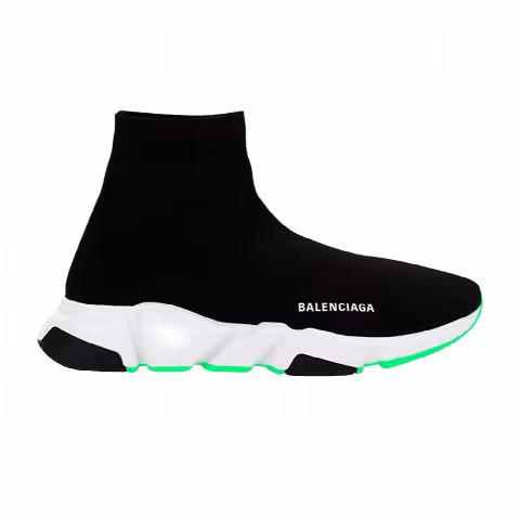 Balenciaga Speed Sneaker 'Black Fluo Green'