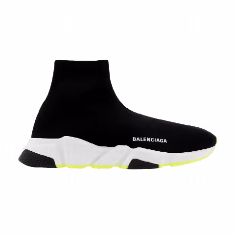 Balenciaga Speed Sneaker 'Black Fluo Yellow'