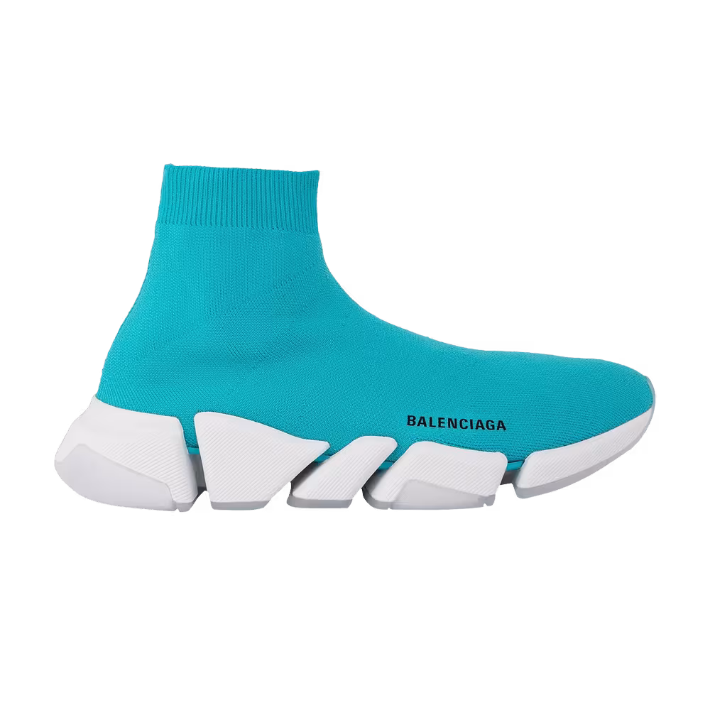 Balenciaga Speed 2.0 Sneaker Blue Transparent