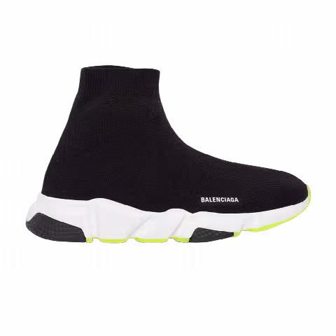 Balenciaga Speed Sneaker Kids 'Black White Fluo'