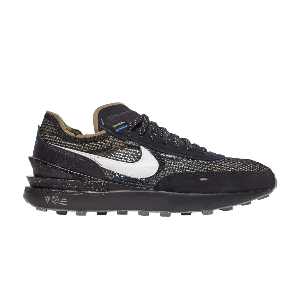Nike Waffle One Black Iron Grey