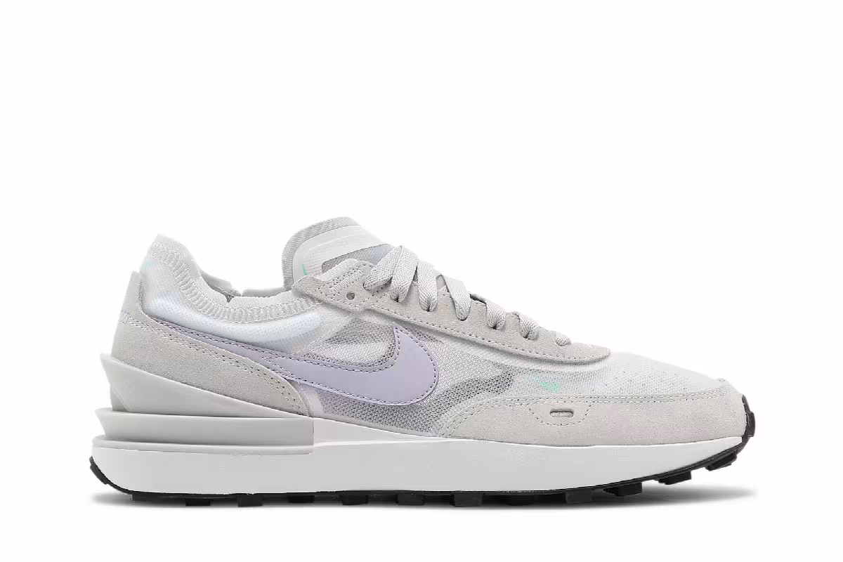 Nike Women's Waffle One Summit White Infinite Lilac, view 2