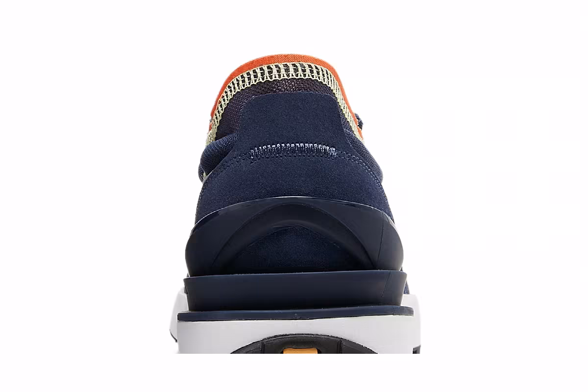 Nike Waffle One Midnight Navy Orange Melon Tint, view 8