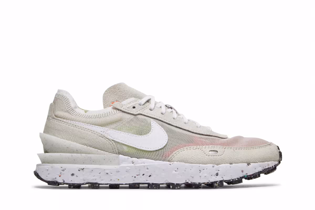 Nike Women's Waffle One Crater SE Cream White, view 2