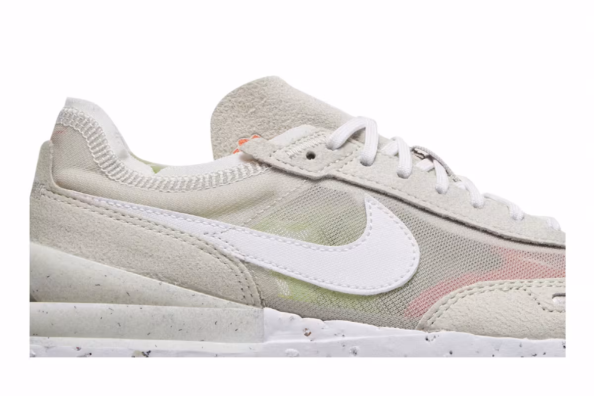 Nike Women's Waffle One Crater SE Cream White, view 3
