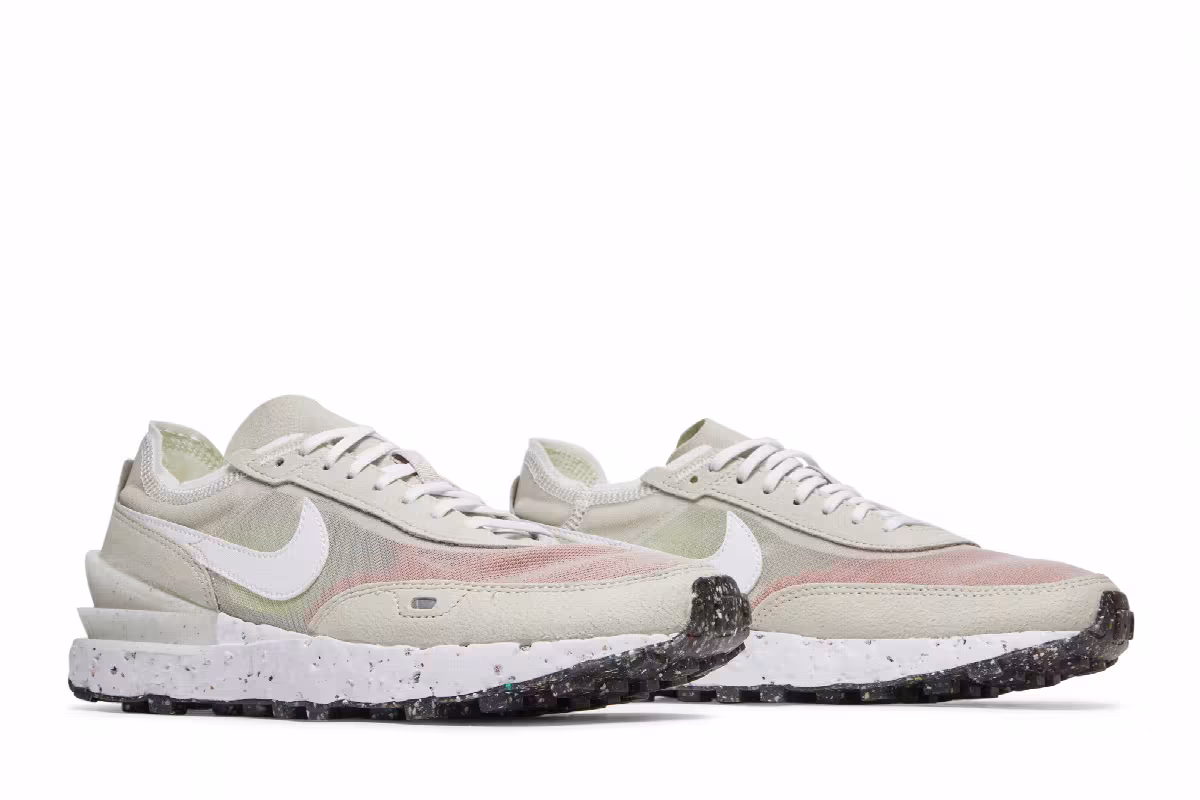 Nike Women's Waffle One Crater SE Cream White, view 9