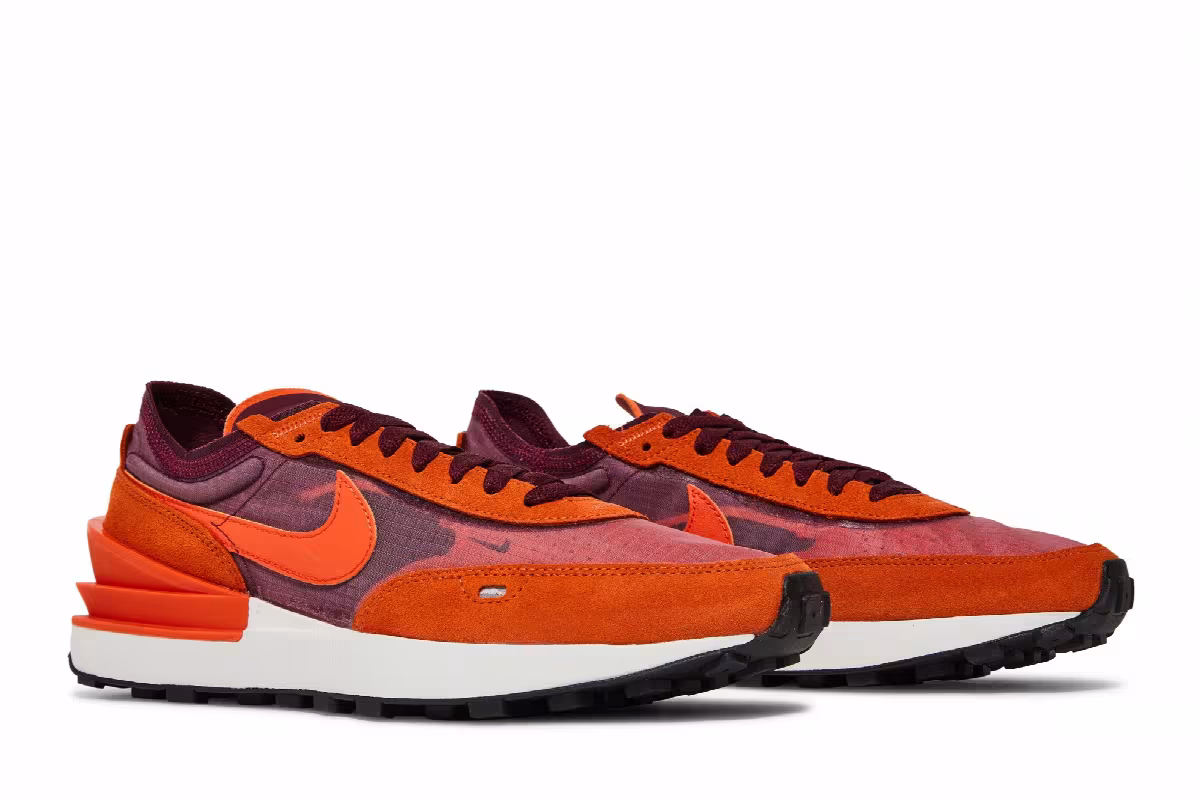 Nike Women's Waffle One Dark Beetroot Sport Spice, view 9