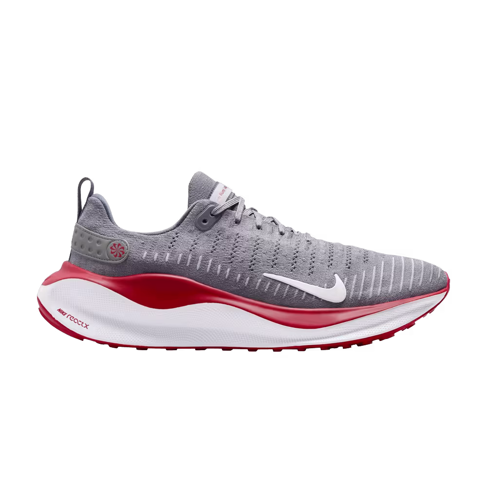 Nike ReactX Infinity Run 4 TB Cool Grey University Red