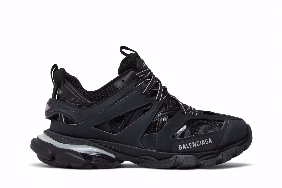 Balenciaga Track LED Sneaker Black, view 2