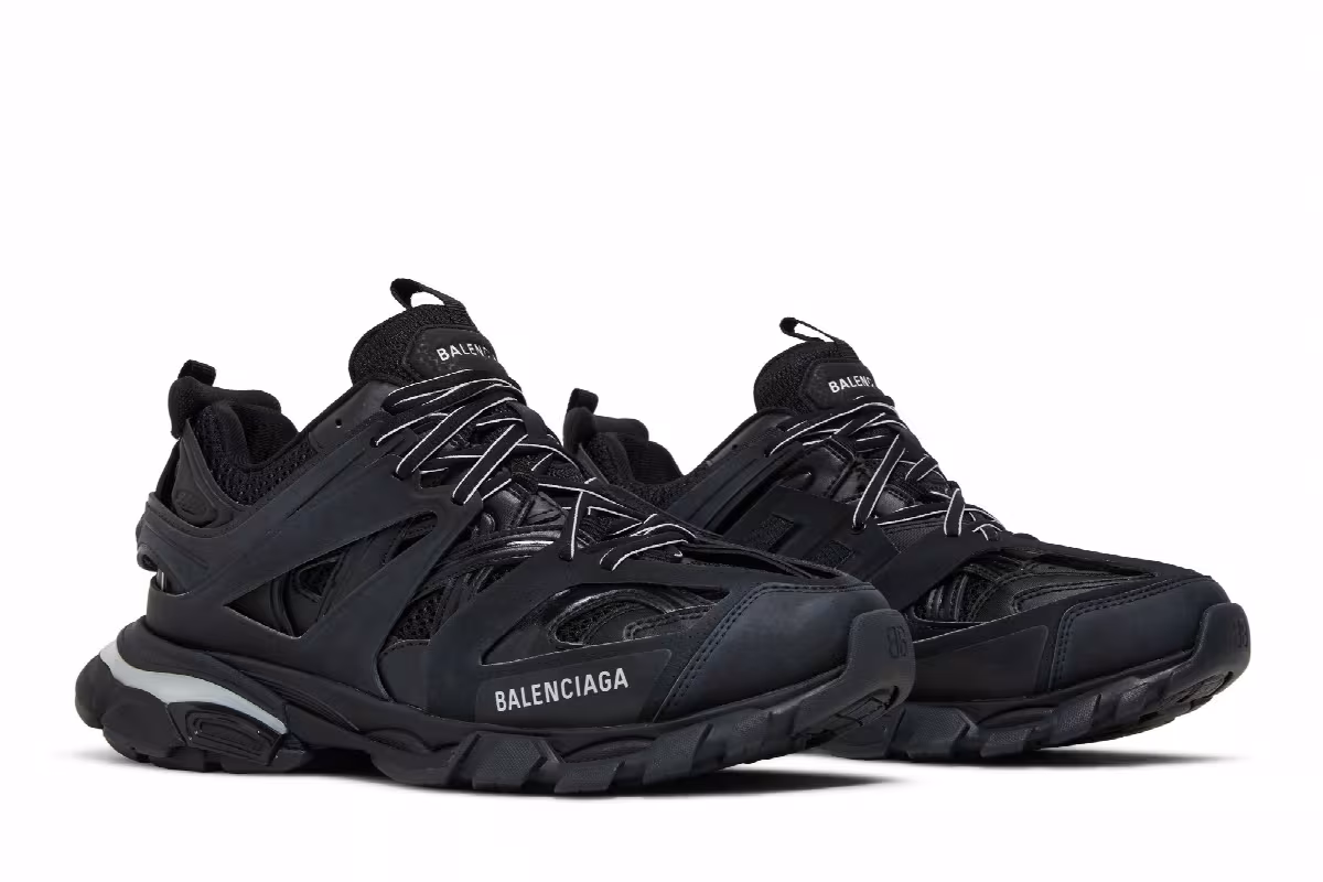 Balenciaga Track LED Sneaker Black, view 9