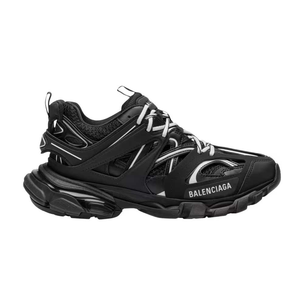 Balenciaga Women's Track Sneaker Black White