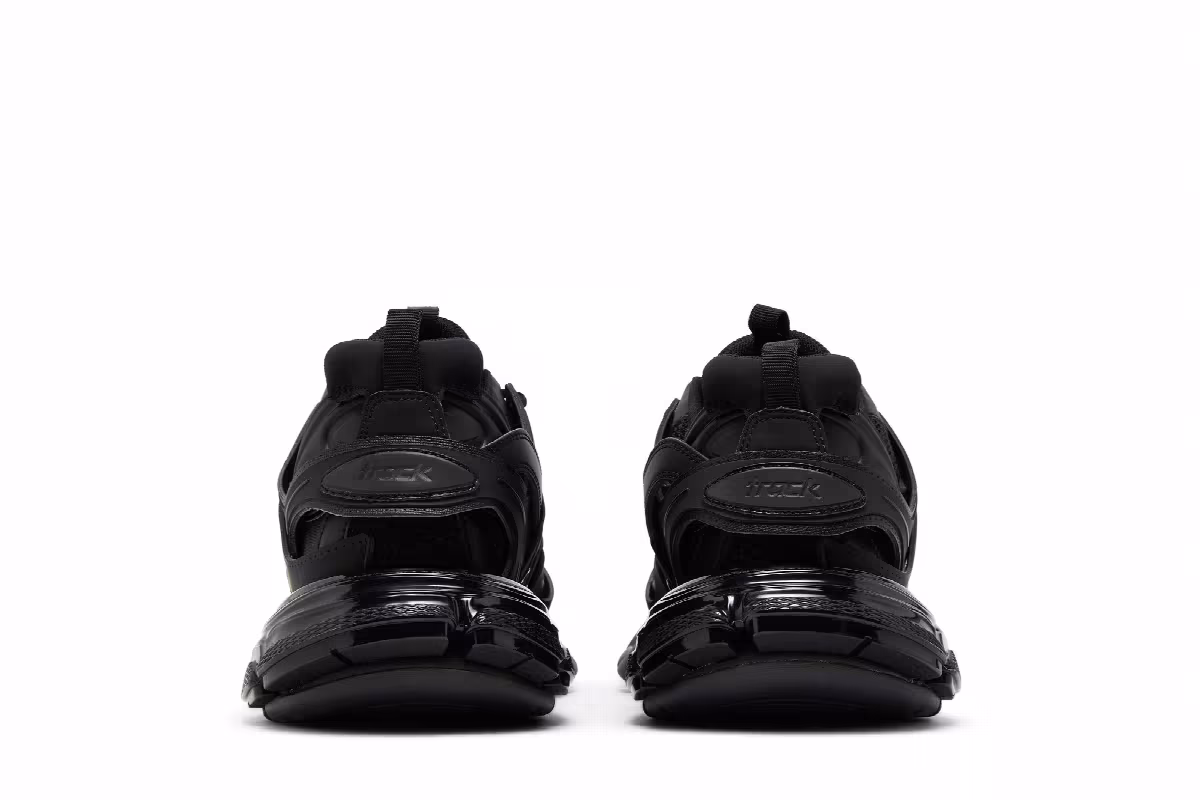 Balenciaga Track Sneaker Clear Sole - Black, view 7