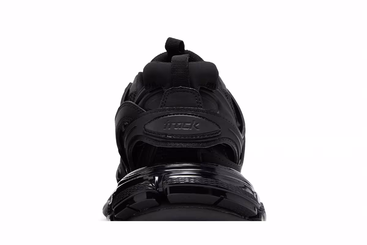 Balenciaga Track Sneaker Clear Sole - Black, view 8