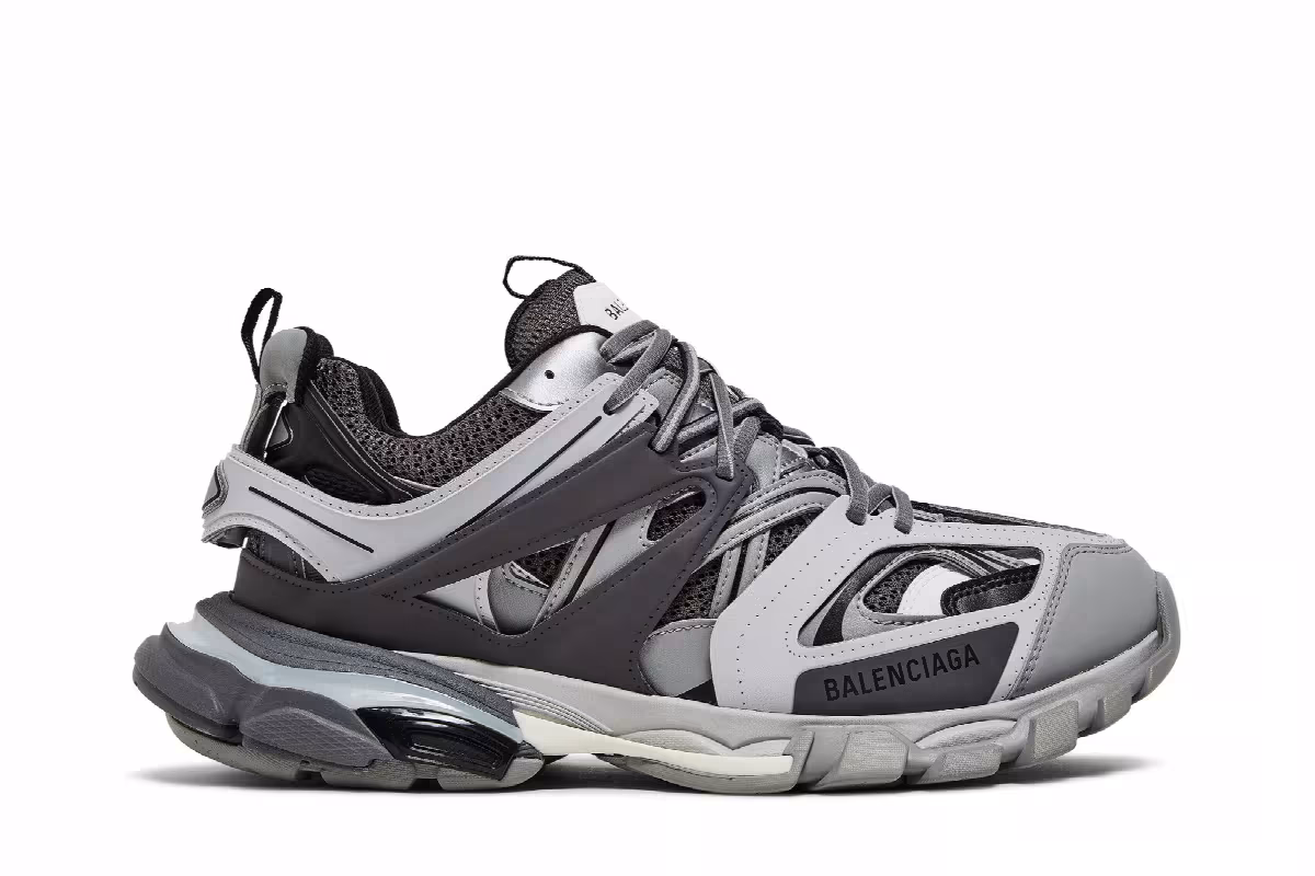 Balenciaga Track LED Sneaker Grey, view 2