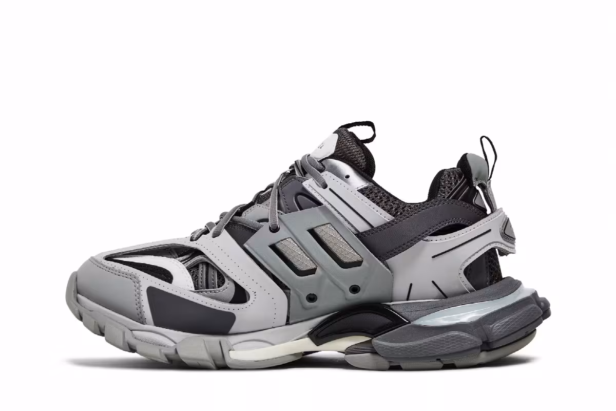 Balenciaga Track LED Sneaker Grey, view 4