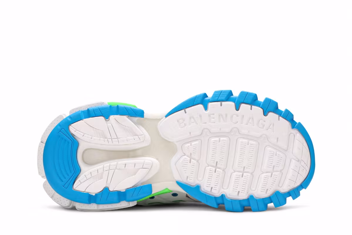 Balenciaga Track Sneaker White Green, view 5