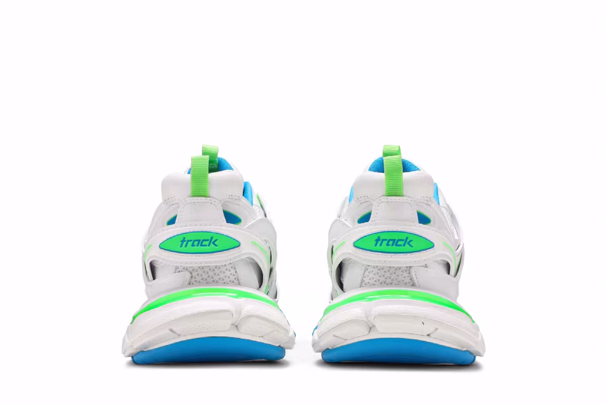 Balenciaga Track Sneaker White Green, view 7