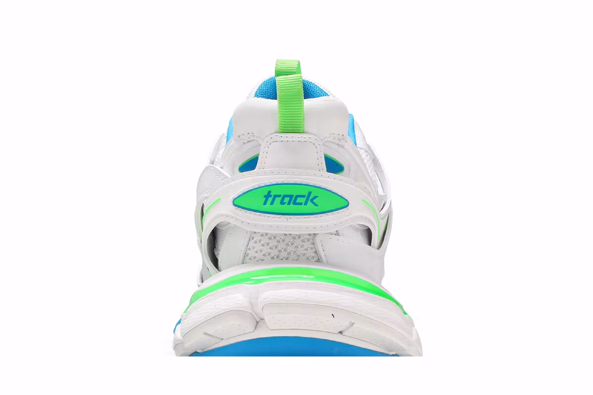 Balenciaga Track Sneaker White Green, view 8