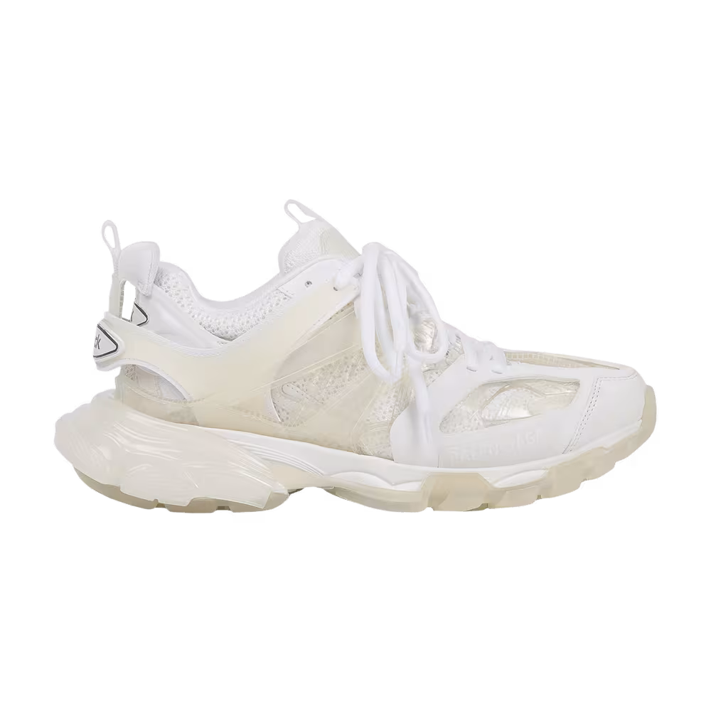 Balenciaga Track Sneaker Clear Sole - White Cream