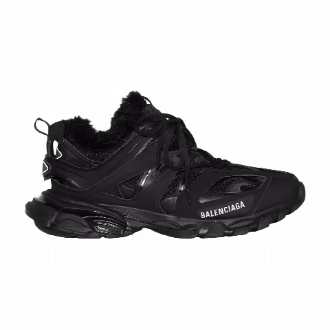 Balenciaga Track Sneaker 'Fake Fur - Black'