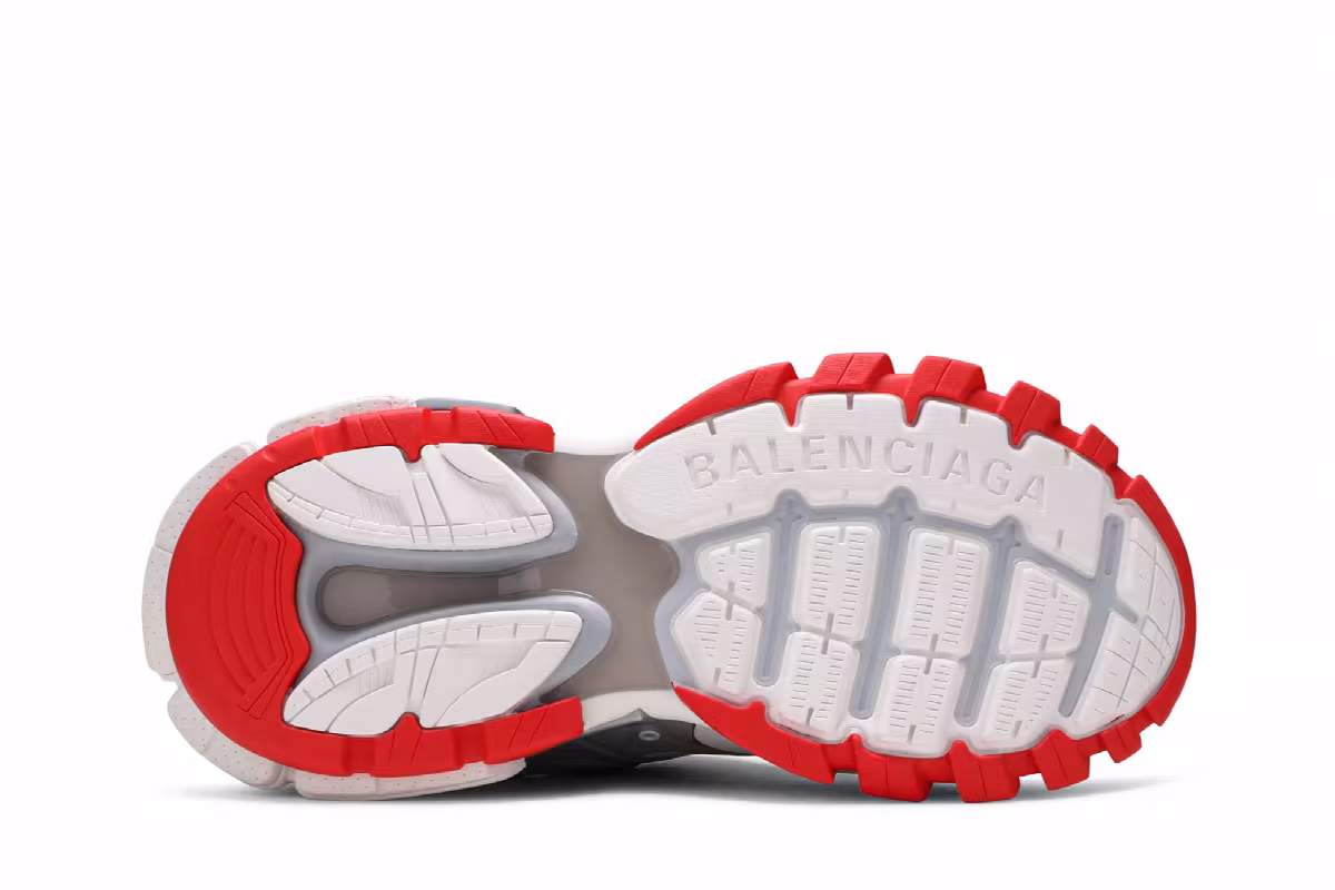 Balenciaga Track Sneaker White Red, view 5