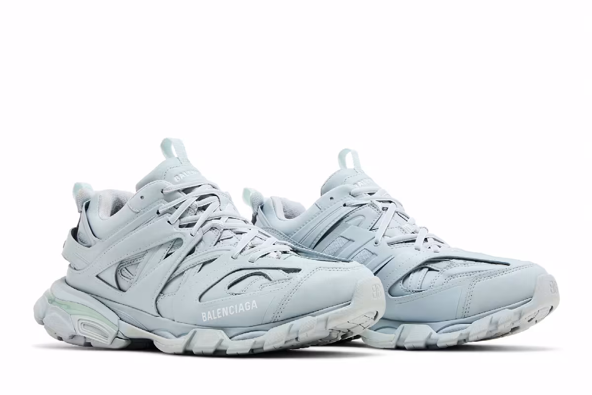 Balenciaga Track Sneaker Light Blue, view 9