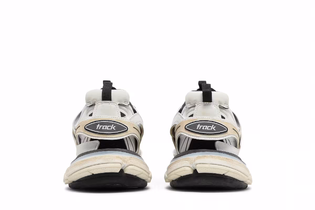 Balenciaga Track Sneaker White Black, view 7