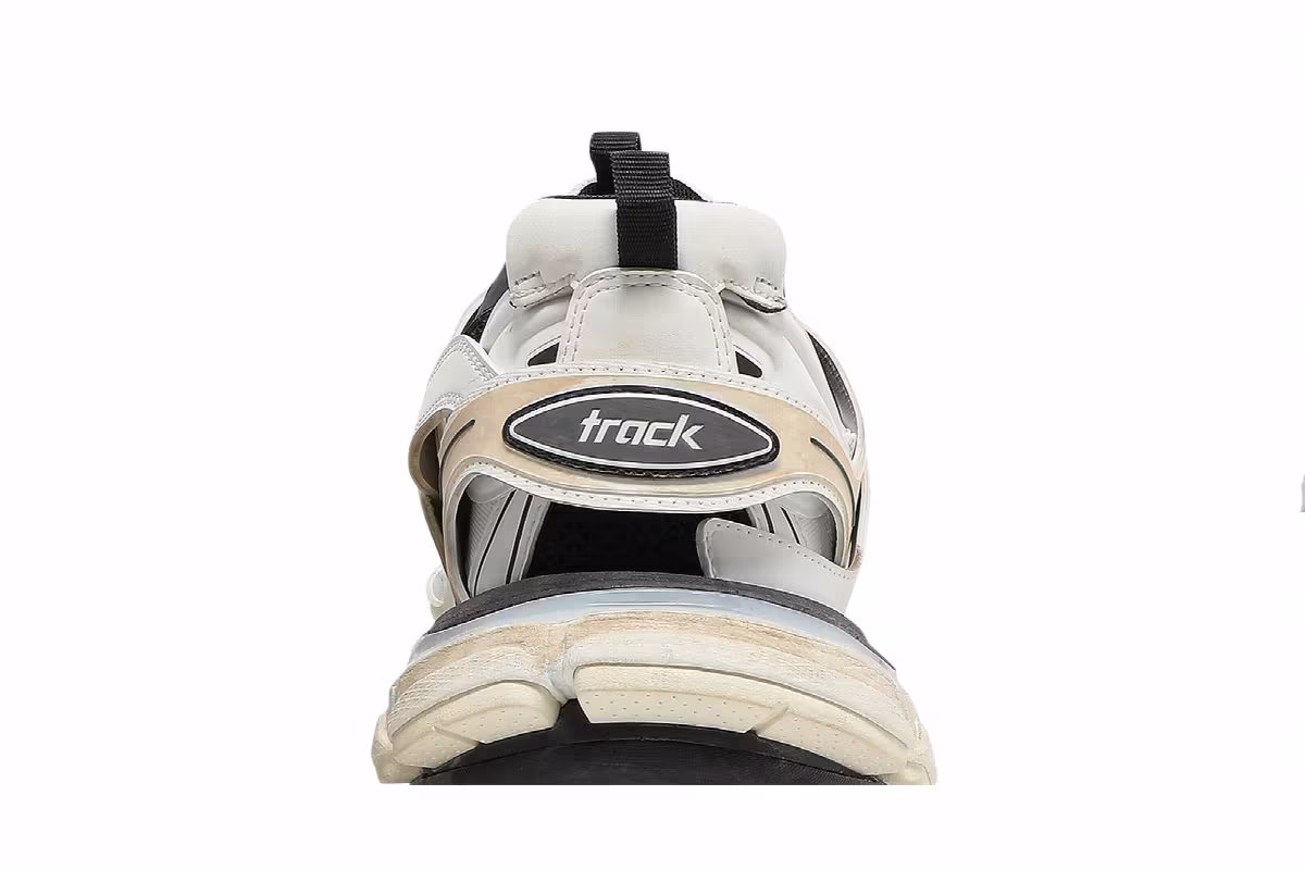 Balenciaga Track Sneaker White Black, view 8