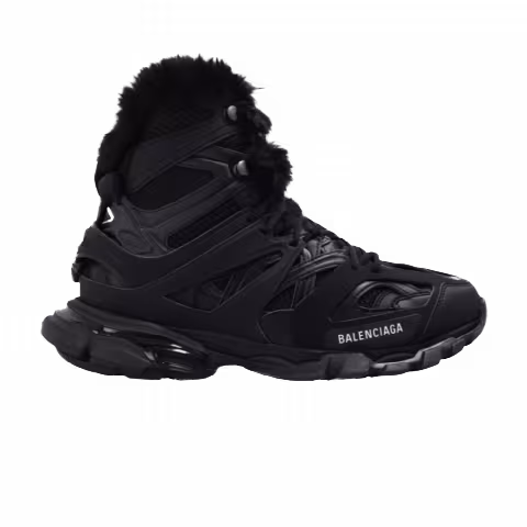 Balenciaga Wmns Track Hike 'Faux Fur - Black'