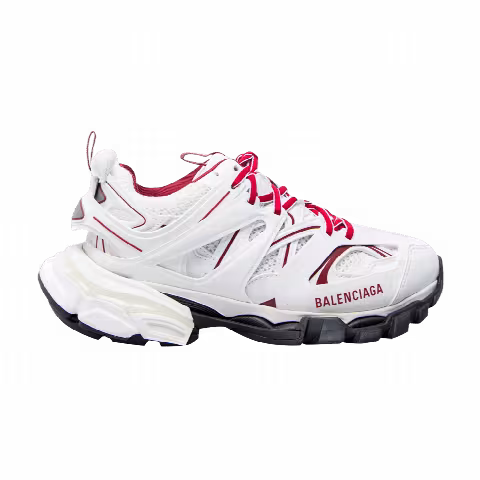 Balenciaga Track Sneaker 'White Burgundy'