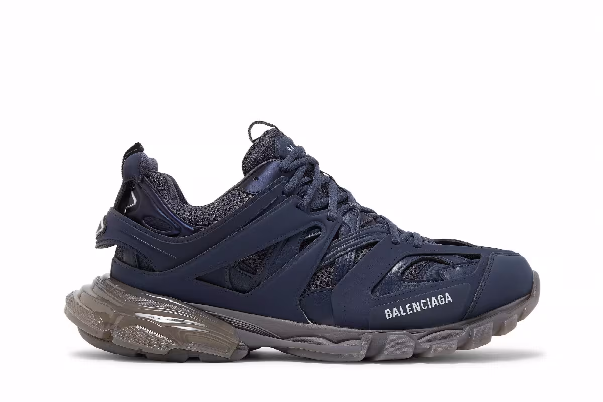 Balenciaga Track Sneaker Clear Sole - Dark Grey, view 2