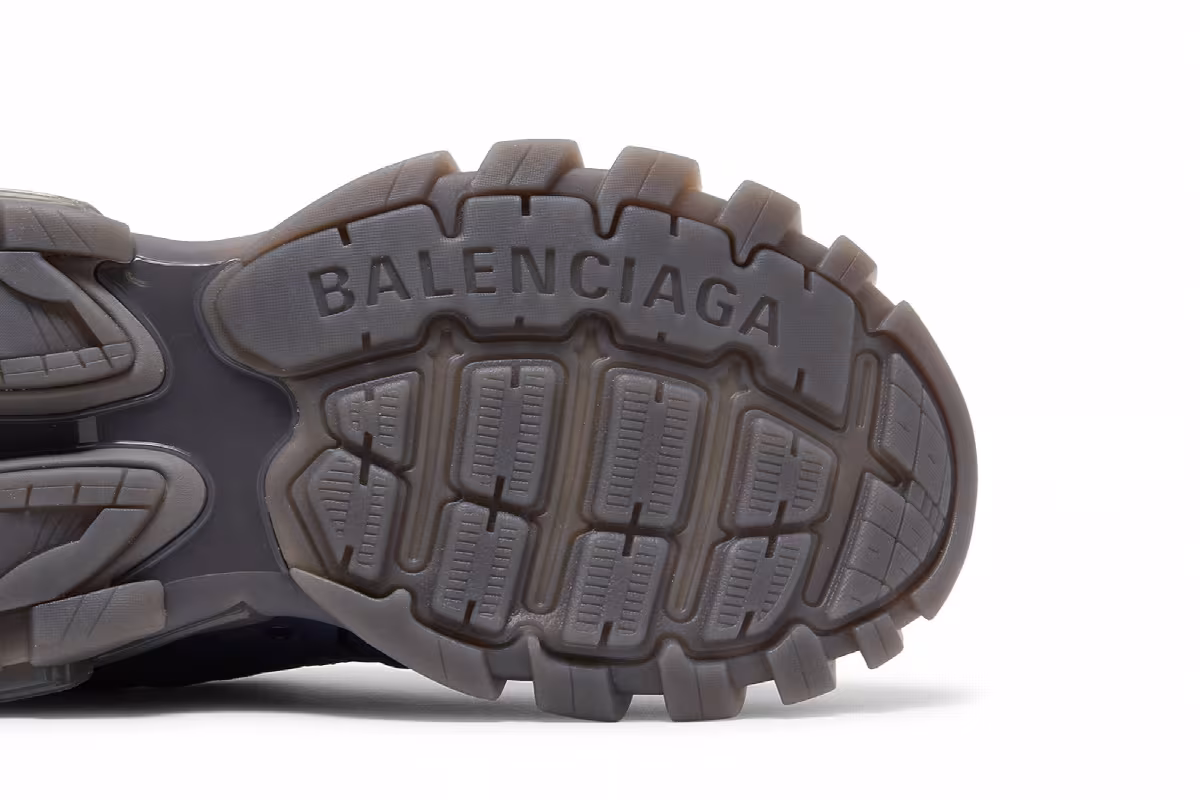 Balenciaga Track Sneaker Clear Sole - Dark Grey, view 6