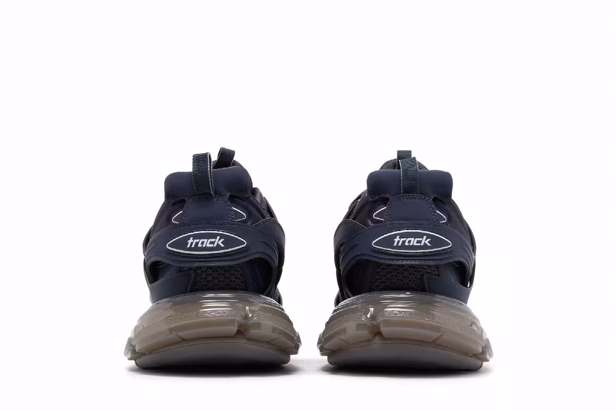 Balenciaga Track Sneaker Clear Sole - Dark Grey, view 7