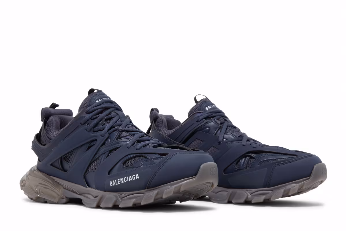 Balenciaga Track Sneaker Clear Sole - Dark Grey, view 9