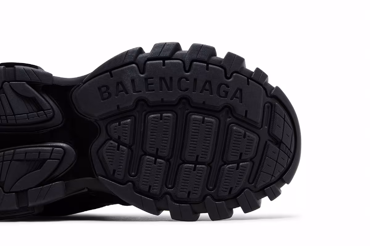 Balenciaga Women's Track Sneaker Fake Fur - Black Pink, view 6