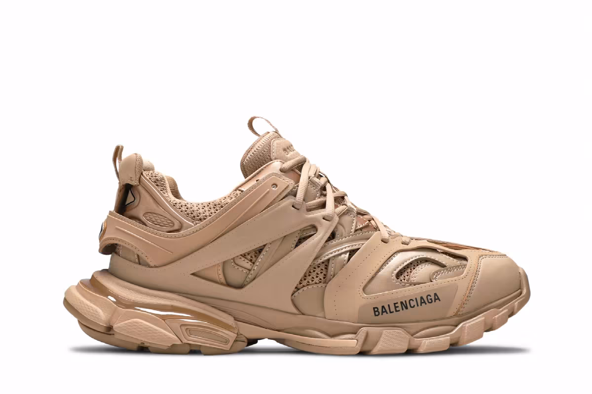 Balenciaga Track Sneaker Full Beige, view 2