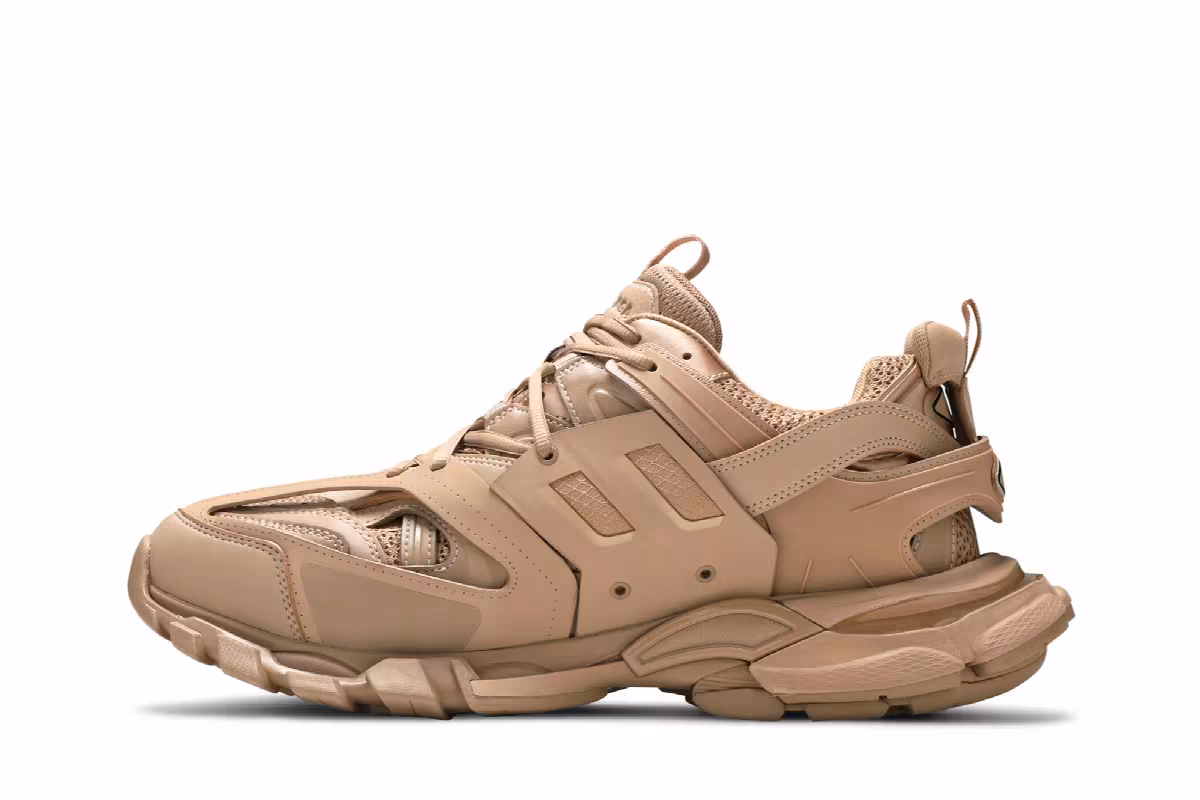 Balenciaga Track Sneaker Full Beige, view 4