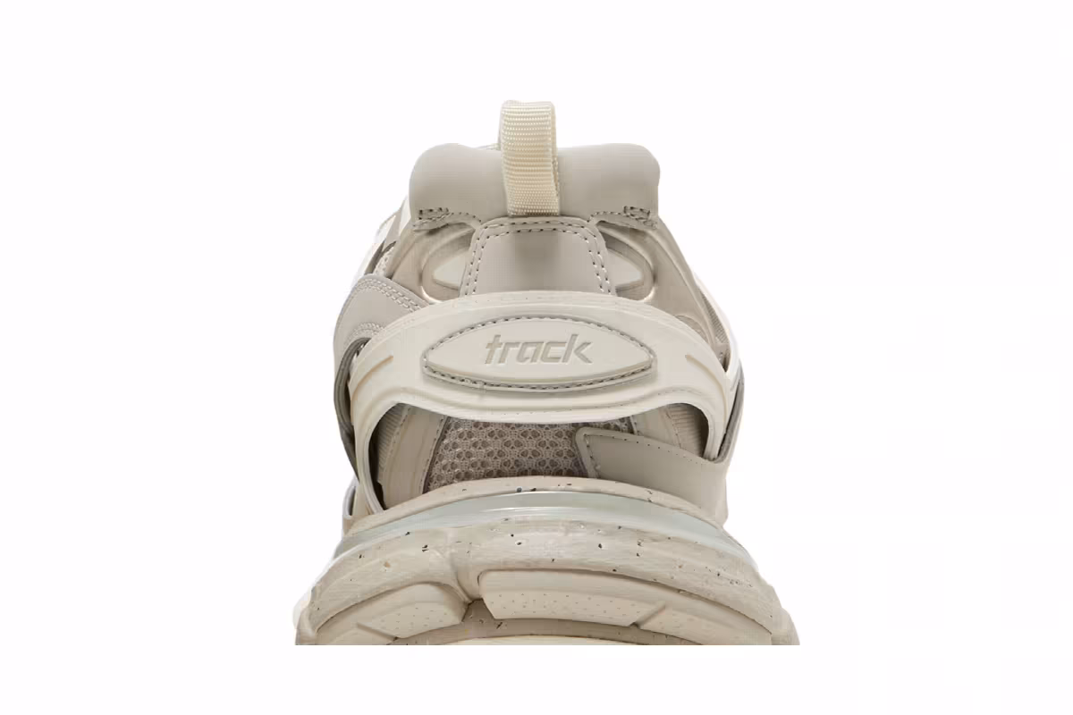 Balenciaga Track Sneaker Beige Speckled, view 8