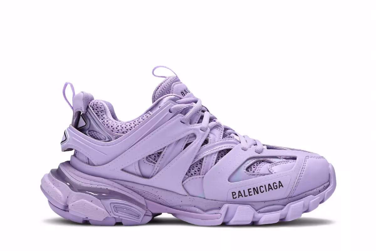 Balenciaga Women's Track Sneaker Lilac, view 2