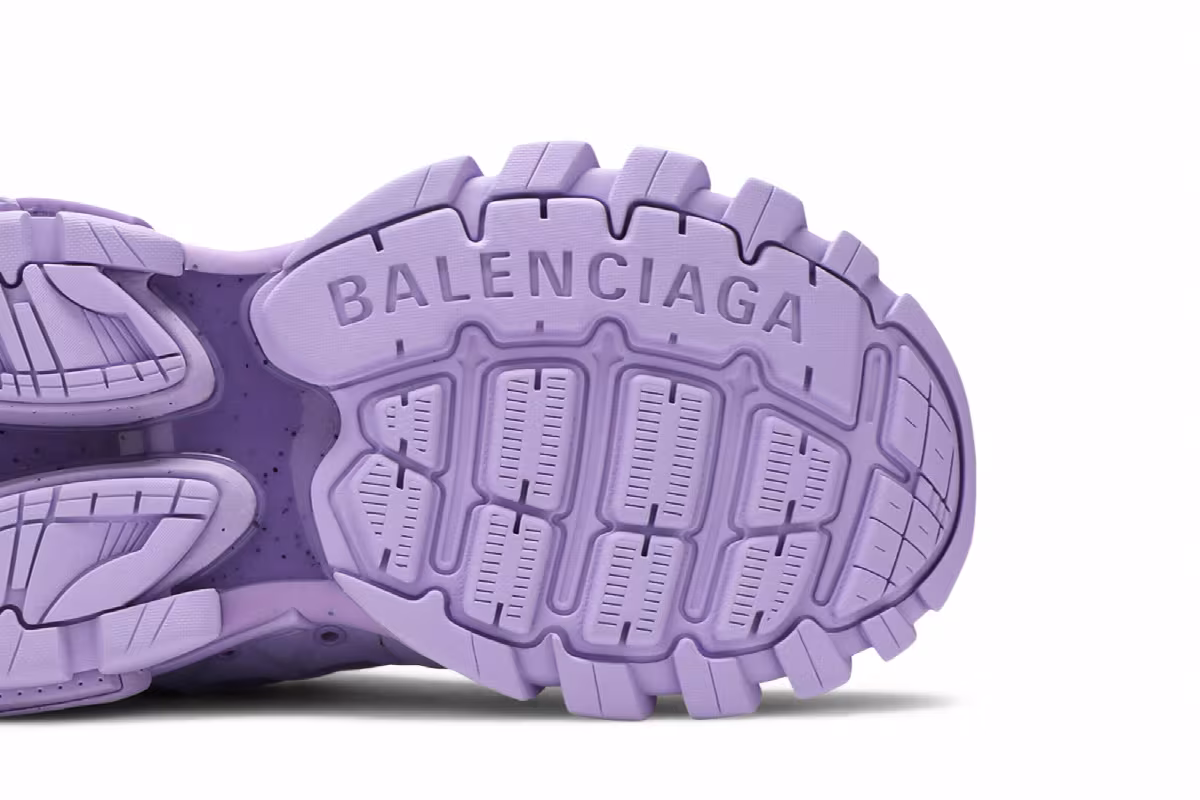 Balenciaga Women's Track Sneaker Lilac, view 6