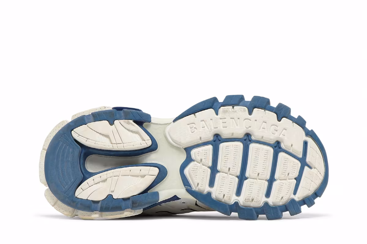 Balenciaga Track Sneaker White Blue, view 5