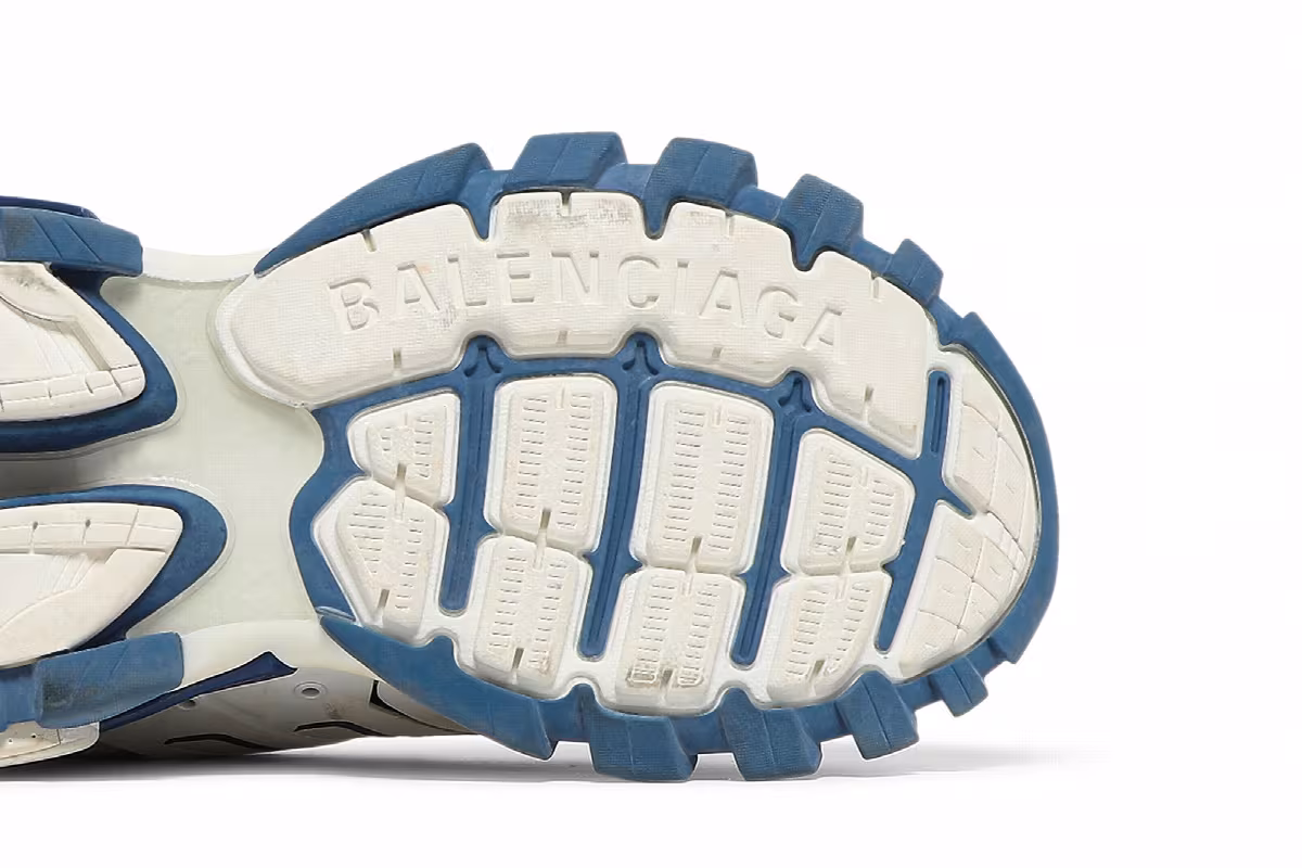 Balenciaga Track Sneaker White Blue, view 6