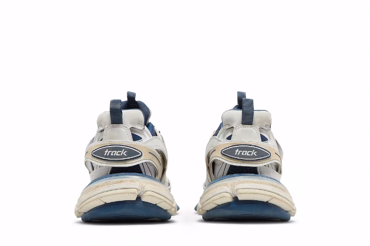 Balenciaga Track Sneaker White Blue, view 7