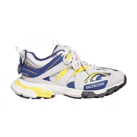 Balenciaga Track Sneaker 'White Dark Blue Yellow'