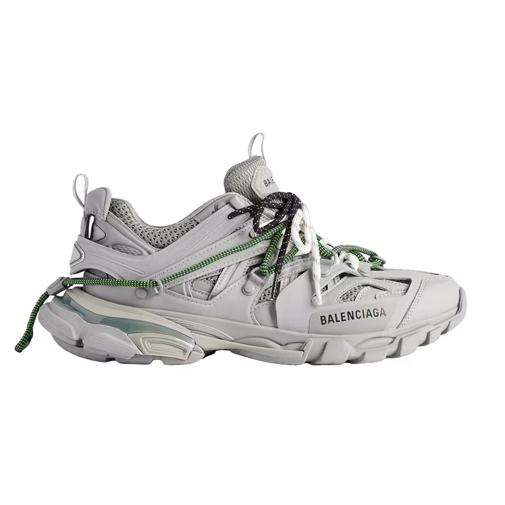 Balenciaga Track Trail Laces Sneaker Grey Yellow White Navy