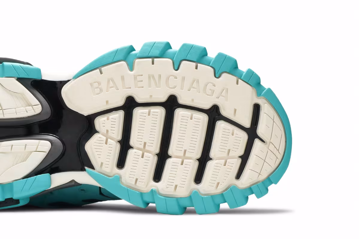 Balenciaga Track Sneaker Turquoise, view 6