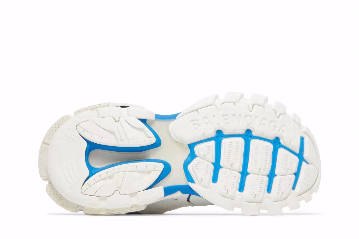 Balenciaga Track Sneaker White Blue, view 5