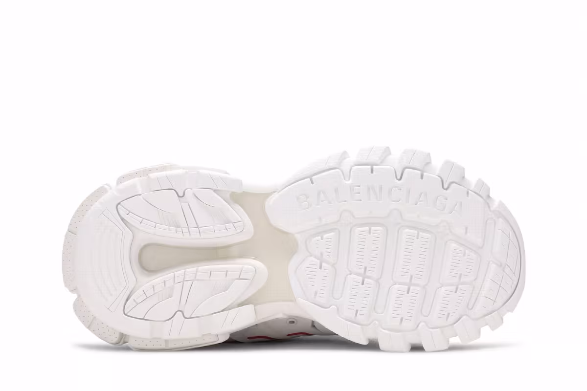 Balenciaga Women's Track Sneaker White Fluo Pink, view 5