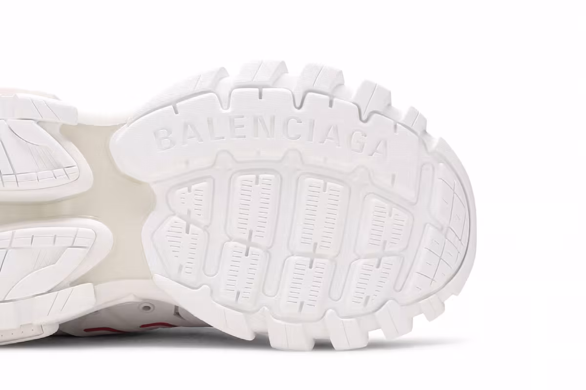 Balenciaga Women's Track Sneaker White Fluo Pink, view 6